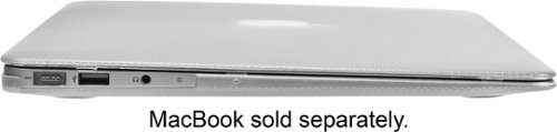 Incase Hardshell Laptop Upper Shield Case for Apple MacBook Air 13 - Clear WORLDWIDE DELIVERY