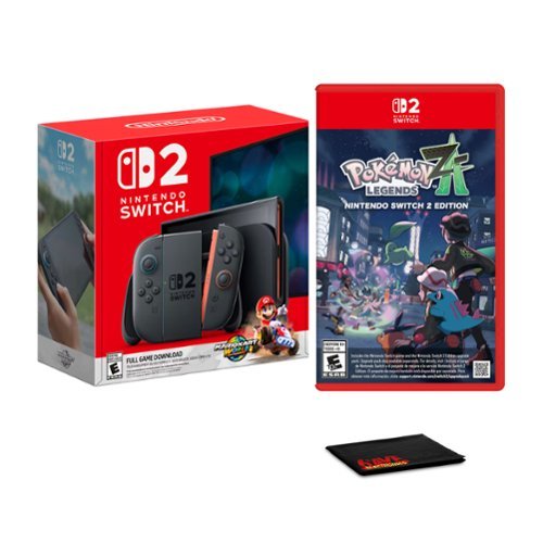 Switch 2 Console with Mario Kart World and Pokémon Legends
