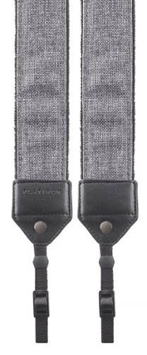  Platinum™ - Metropolitan Camera Strap - Gray/Black