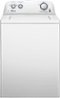 Amana - 3.5 Cu. Ft. High Efficiency Top Load Washer with Dual Action Agitator - White-Front_Standard 