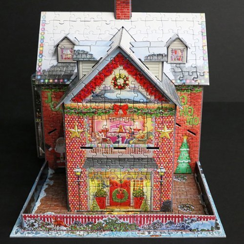 Eurographics : 3D Puzzle: Christmas House - 1100 Pieces WORLDWIDE DELIVERY