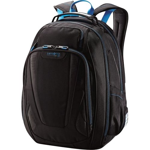  Samsonite - Viz Air 2 Laptop Backpack - Black/Electric Blue