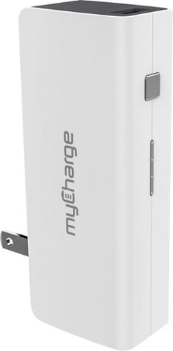  myCharge - AMPPRONG 2600 mAh Portable Charger for Most USB-Enabled Devices - White