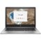 HP - 13.3" Chromebook - Intel Core m3 - 4GB Memory - 32GB eMMC Flash Memory - Silver-Front_Standard