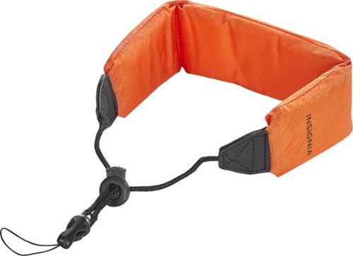  Insignia™ - Floating Camera Strap - Orange