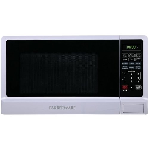  Farberware - Classic 1.1 Cu. Ft. Mid-Size Microwave - White