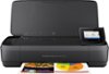 HP - OfficeJet 250 Mobile Wireless All-In-One Inkjet Printer - Black-Front_Standard