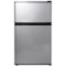 Midea - 3.1 Cu. Ft. Mini Fridge - Stainless Steel-Front_Standard