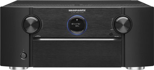  Marantz - 11.2-Ch. Hi-Res Network-Ready 4K Ultra HD and 3D Pass-Through HDR Compatible A/V Home Pre-Amplifier - Black