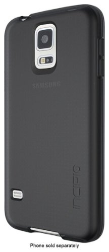 Incipio - NGP Impact-Resistant Case for Samsung Galaxy S 5 Cell Phones - Black-Front_Standard 