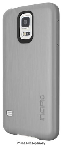 Incipio - feather SHINE Case for Samsung Galaxy S 5 Cell Phones - Silver-Front_Standard 