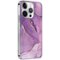SaharaCase - Marble Series Case for Apple iPhone 14 Pro Max - Purple Marble-Angle_Standard