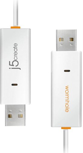 j5create - Wormhole Switch USB Transfer Cable - White
