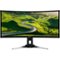 Acer - 35" LED Curved HD 21:9 Ultrawide Monitor - Black, Silver-Front_Standard