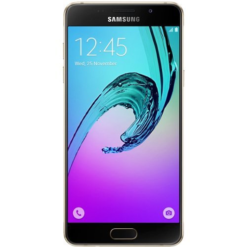 Samsung - Galaxy A5 4G LTE with 16GB Memory Cell Phone (Unlocked) - Gold-Front_Standard 