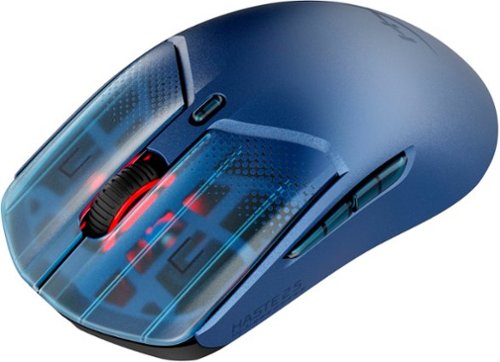 HyperX Pulsefire Haste 2 S Lightweight Wireless Optical Gaming Mouse with RGB Lighting - Wireless - Navy BUY IN MIDDLE EAST