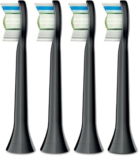  Philips Sonicare - Diamond Clean Brush Heads (4-Pack) - Black