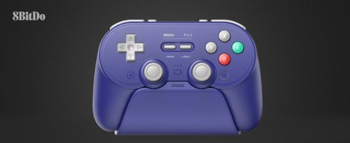 8BitDo Pro 3 Bluetooth Wireless Gaming Controller for Nintendo Switch, Nintendo Switch 2, PC - Purple BUY IN HONG KONG