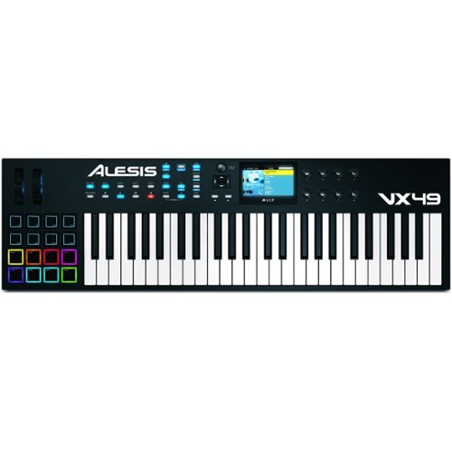  Alesis - 49-Key USB/MIDI Controller with Full-Color Screen