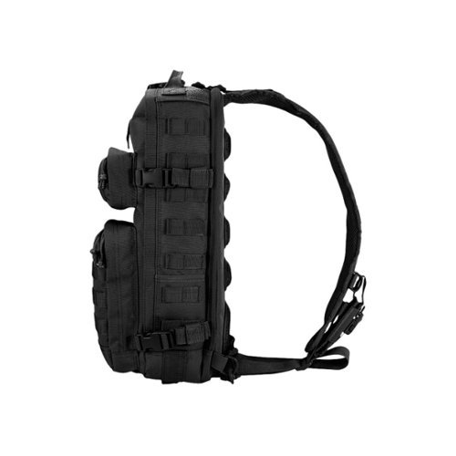 Barska Loaded Gear GX-300 Tactical Sling Backpack - Black GLOBAL SHIPPING