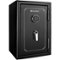 Barska - FV500 FireVault Fireproof Safe-4.39 Cu. Ft, Digital Keypad with Backup Key, Fireproof 30 Min/1400°F, Adjustable Shelves - Black-Front_Standard