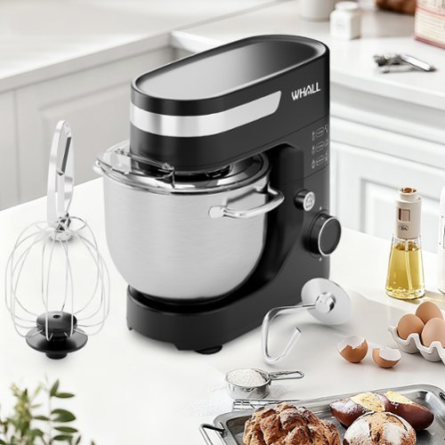WHALL Stand Mixer 5.5Qt Tilt Head Electric Kitchen Mixer with