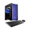 CybertronPC - Electrum Desktop - AMD A6-Series - 16GB Memory - 1TB Hard Drive - Blue-Front_Standard