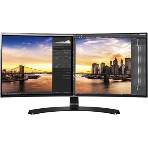  LG - 34UC88-B 34&quot; IPS LED UltraWide HD FreeSync Monitor (HDMI) - Black