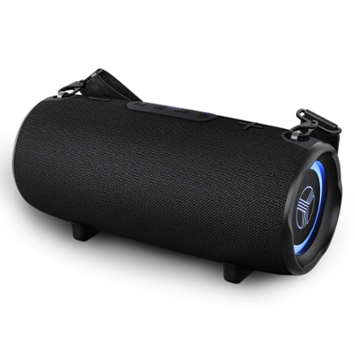TREBLAB - HD-Max Ultra Loud Wireless Speaker - 60W Stereo Sound with Deep Bass, 20H Playtime, Powerbank, Waterproof, Bluetooth 5.3 - Black-Front_Standard 