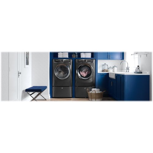 Electrolux - Front Load 8.0 Cu. Ft. 9-Cycles Gas Dryer with Steam - Titanium-Alt_View_Standard_13 