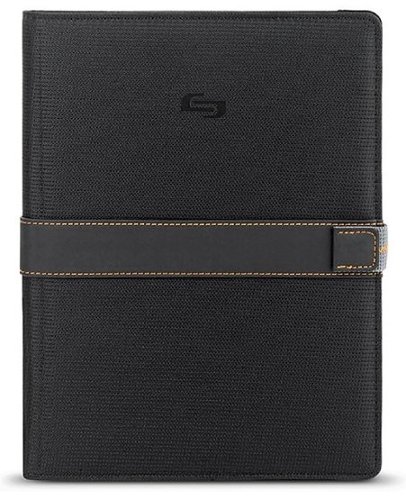  Solo New York - Exclusives Collection Case for Apple iPad (3rd gen.), iPad 1, 2 and other models - Black/orange