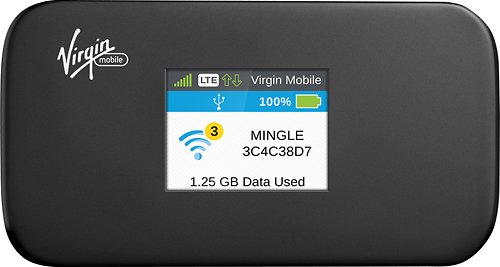  NETGEAR - Virgin Mobile Mingle 3G/4G LTE Mobile Hotspot - Black