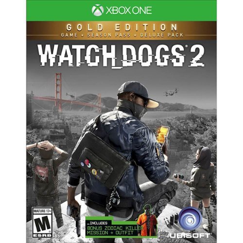  Watch Dogs 2: Gold Edition (Includes Extra Content + Season Pass subscription) - Xbox One