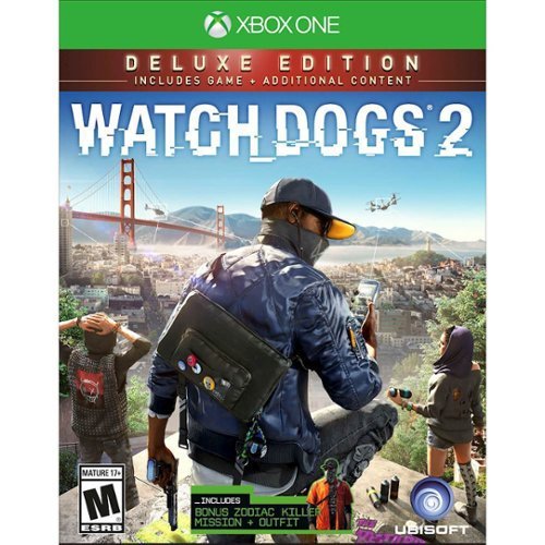  Watch Dogs 2: Deluxe Edition (Includes Extra Content) - Xbox One