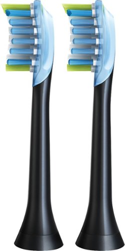  Philips Sonicare - AdaptiveClean Standard sonic toothbrush heads (2-Pack) - Black