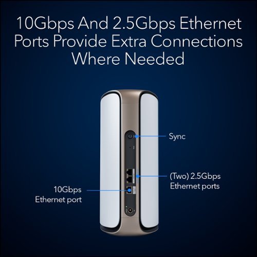 NETGEAR Orbi 970 Series BE27000 Quad-band Mesh Wi-Fi 7 Satellite – White - White WHERE TO BUY