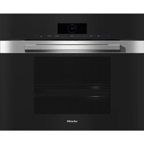 Miele - DGC 7885 30" PureLine Built-In CombiSteam Oven (Clean Touch Steel) - Stainless Steel-Front_Standard 