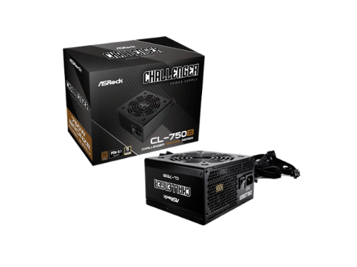 ASRock Challenger CL 750B 750W 80 PLUS Bronze PCIe5.1 Dual Color