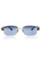 Chamelo - Prismatic Aura Touch - Instant Color-Changing Sunglasses - Black/gold frame | Calm-Front_Standard