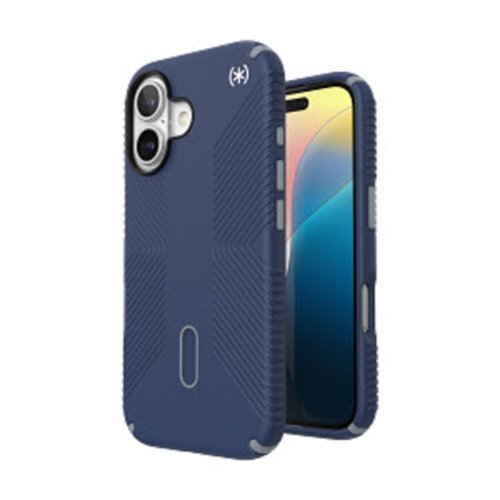 Speck Presidio2 Grip ClickLock Case with MagSafe for Apple iPhone 16 - Costal Blue GLOBAL SHIPPING