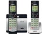 VTech - CD5119-2/C86719 2-Handset Cordless Telephone, (CS5119-2) - Silver/Black-Front_Standard