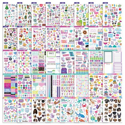 Fashion Angels : 2,000+ Stickers for Every Day - Cute Assorted Stickers WORLDWIDE DELIVERY