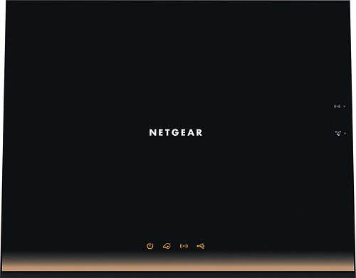  NETGEAR - Dual-Band Gigabit Router - Black