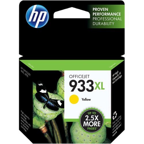  HP - 933XL High-Yield Ink Cartridge - Yellow