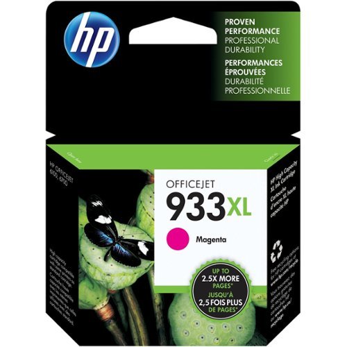  HP - 933XL High-Yield Ink Cartridge - Magenta