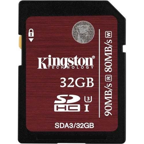  Kingston - 32GB SDHC UHS-I Memory Card