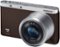 Samsung - NX Mini Mirrorless Camera with 9-27mm Lens - Brown-Front_Standard