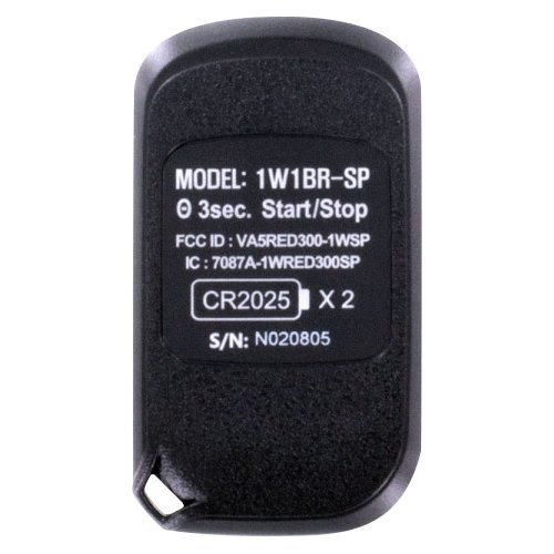 Compustar Replacement 1-way Remote for Compustar Remote Start and Security Systems - Black GLOBAL SHIPPING