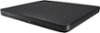 LG - Ultra Slim 8x Max. DVD Write Speed External USB DVD±RW/CD-RW Drive - Black-Front_Standard