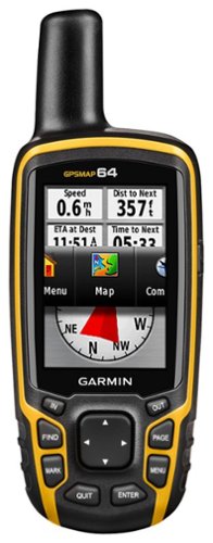  Garmin - GPSMAP 64 2.6&quot; Handheld GPS - Yellow